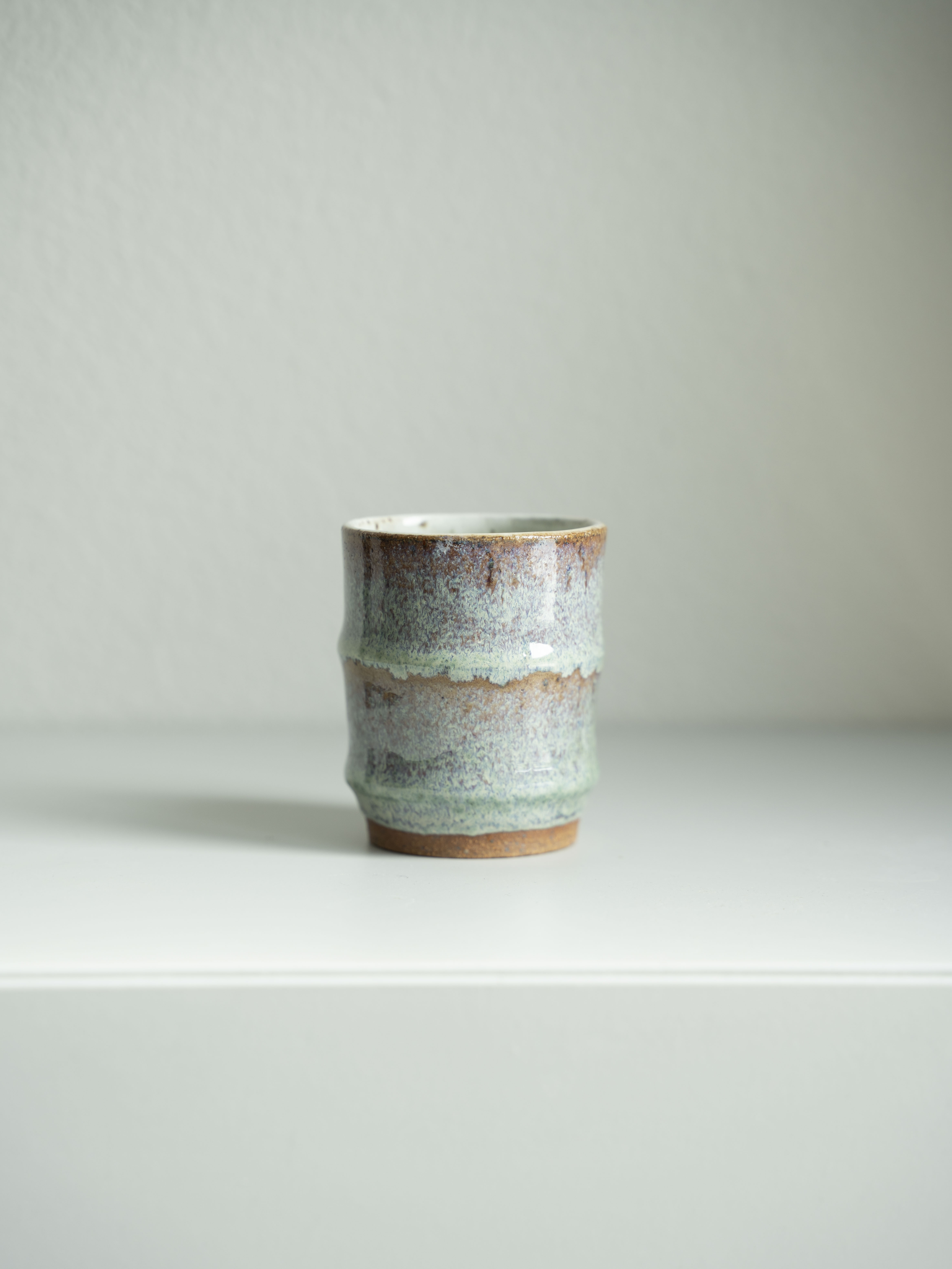 Variegated Bamboo Cup, detail 1