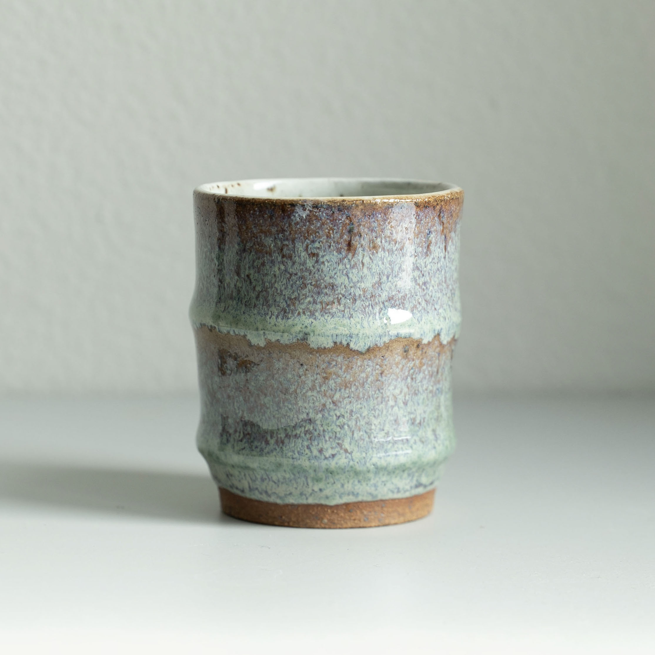 Variegated Bamboo Cup, detail 3