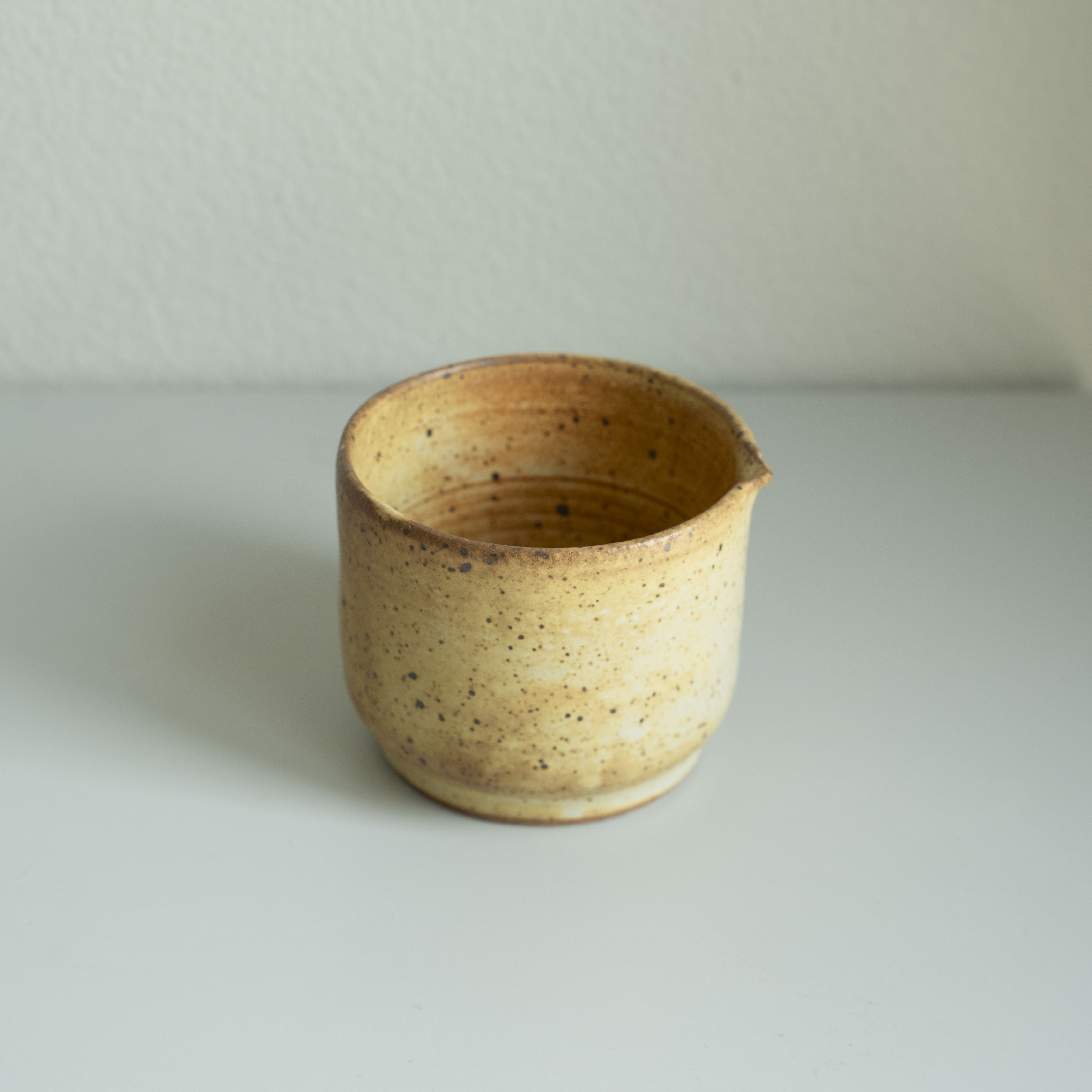 Golden Shino Planter, detail 4
