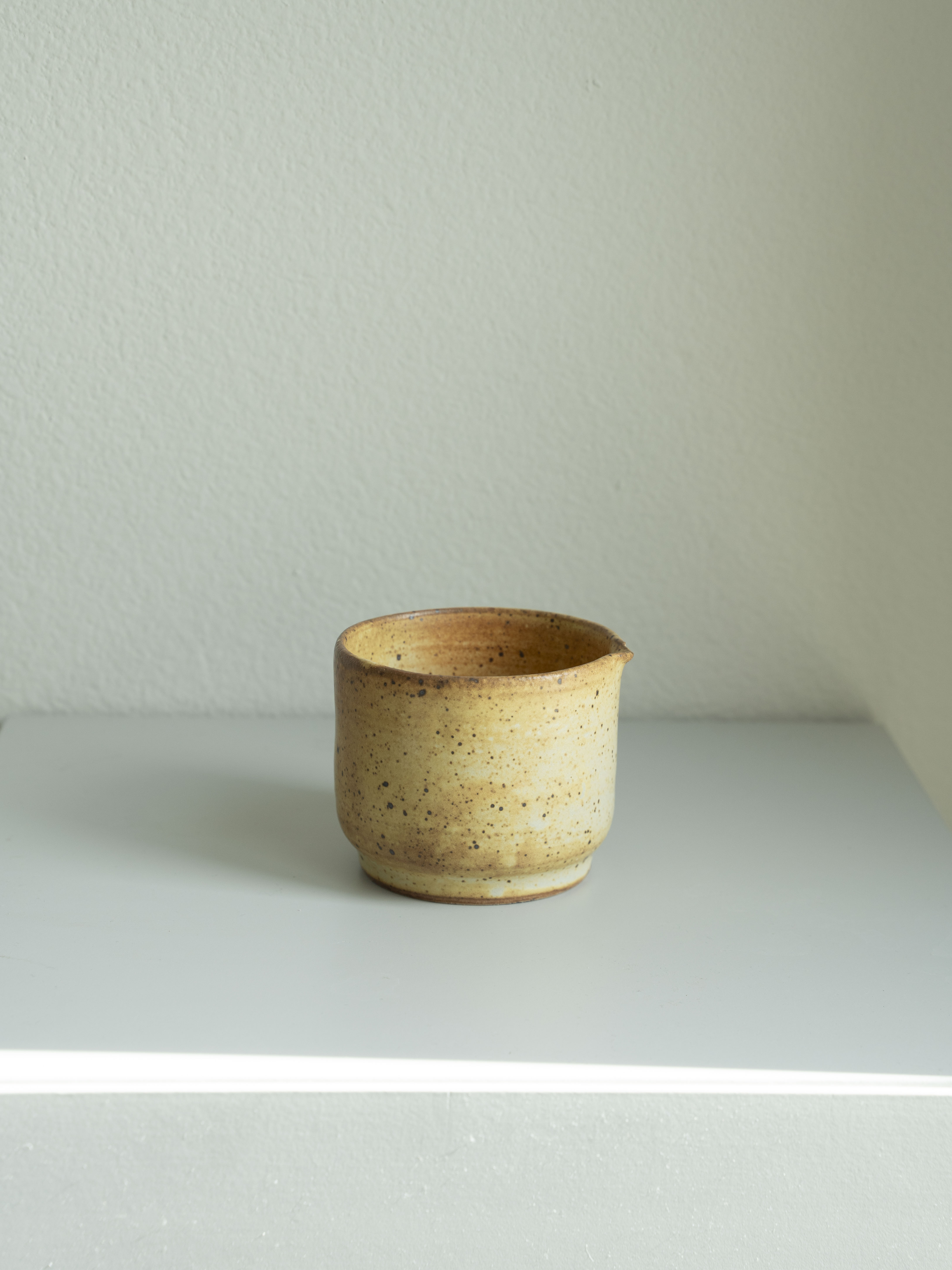 Golden Shino Planter, detail 5