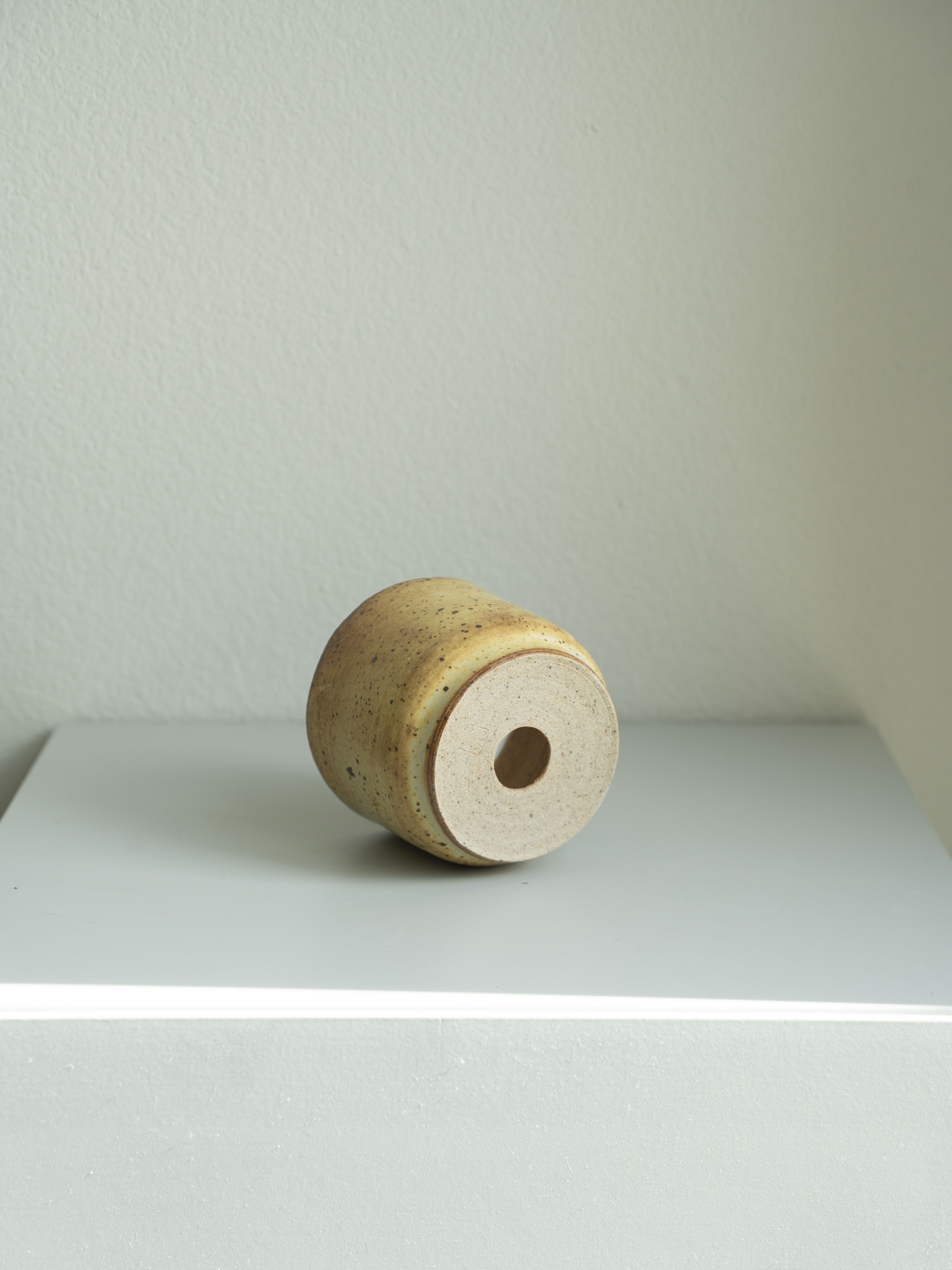 Golden Shino Planter, detail 6