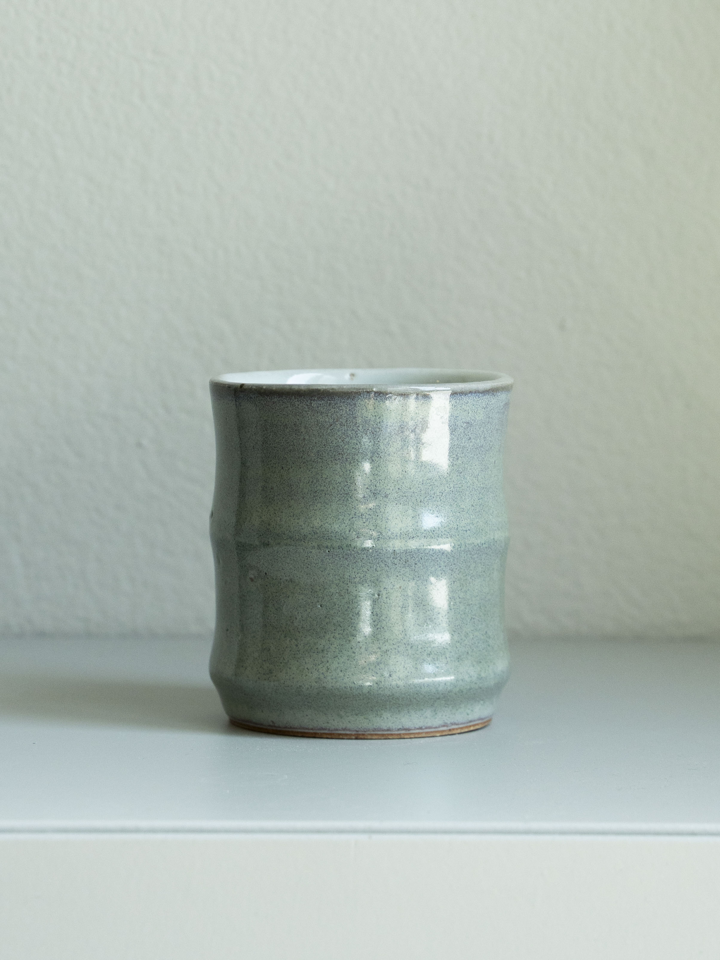Sage Green Bamboo Cup, detail 3
