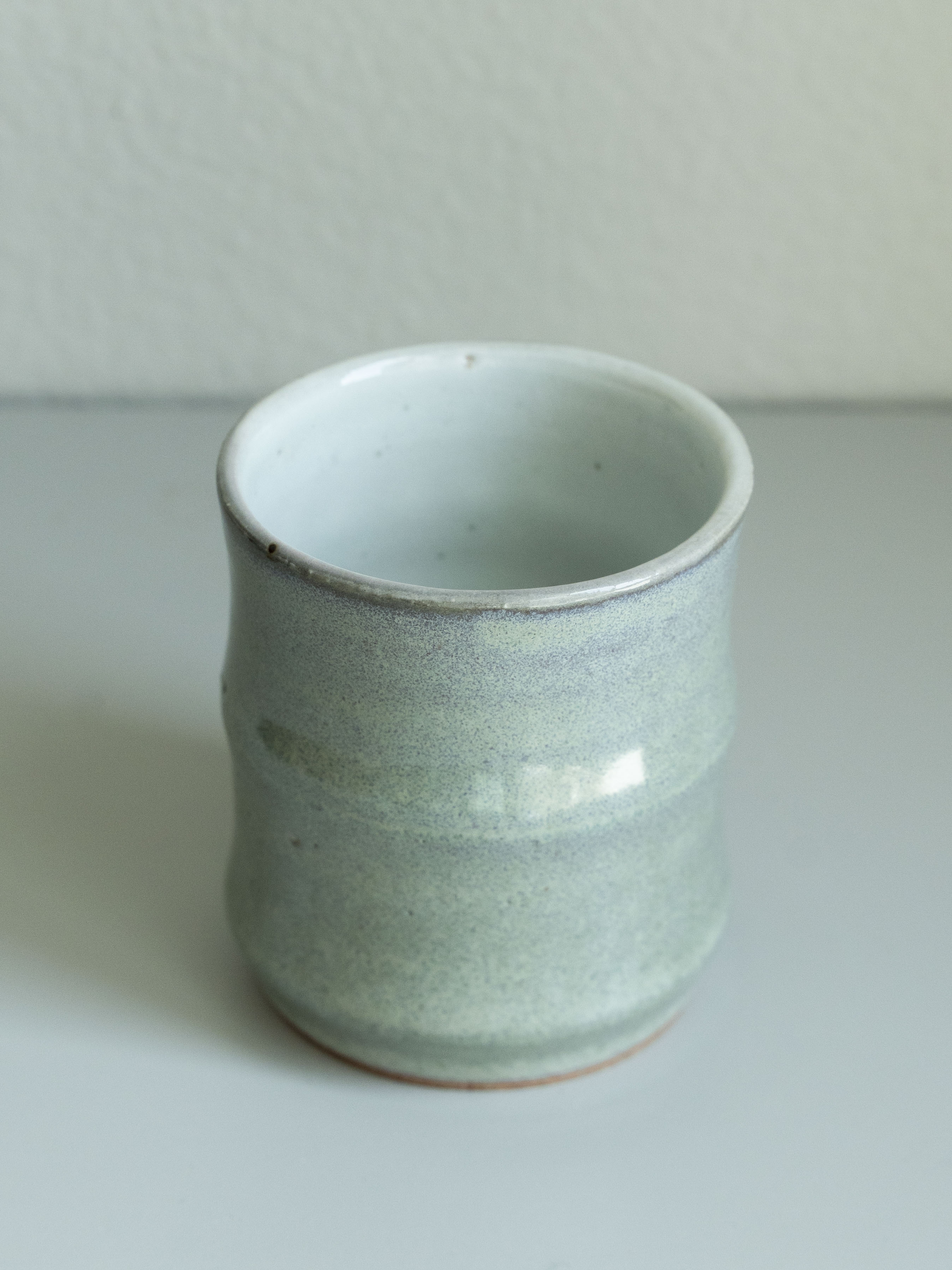 Sage Green Bamboo Cup, detail 1