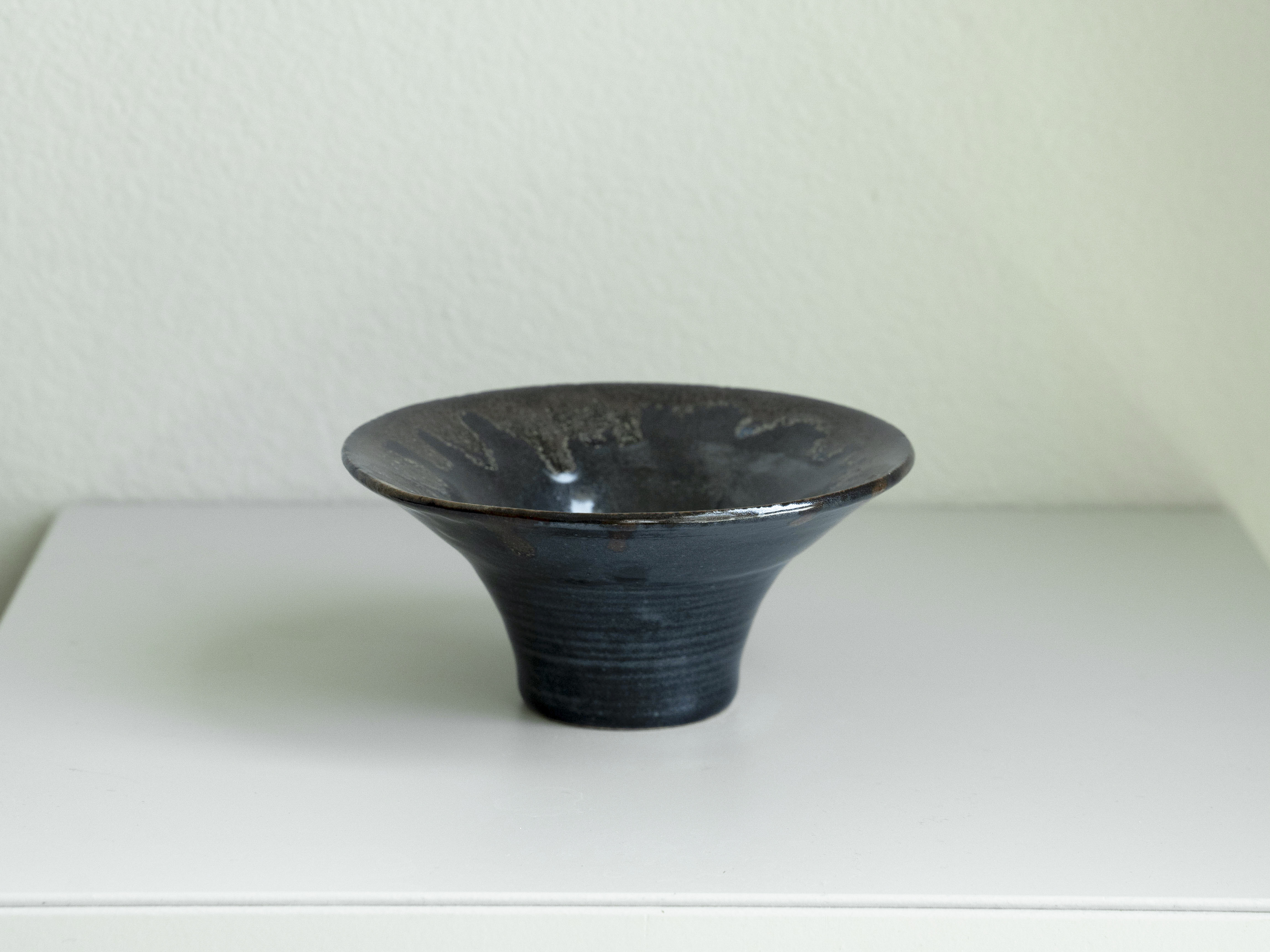 Black Glazed Tenmoku Bowl, detail 5