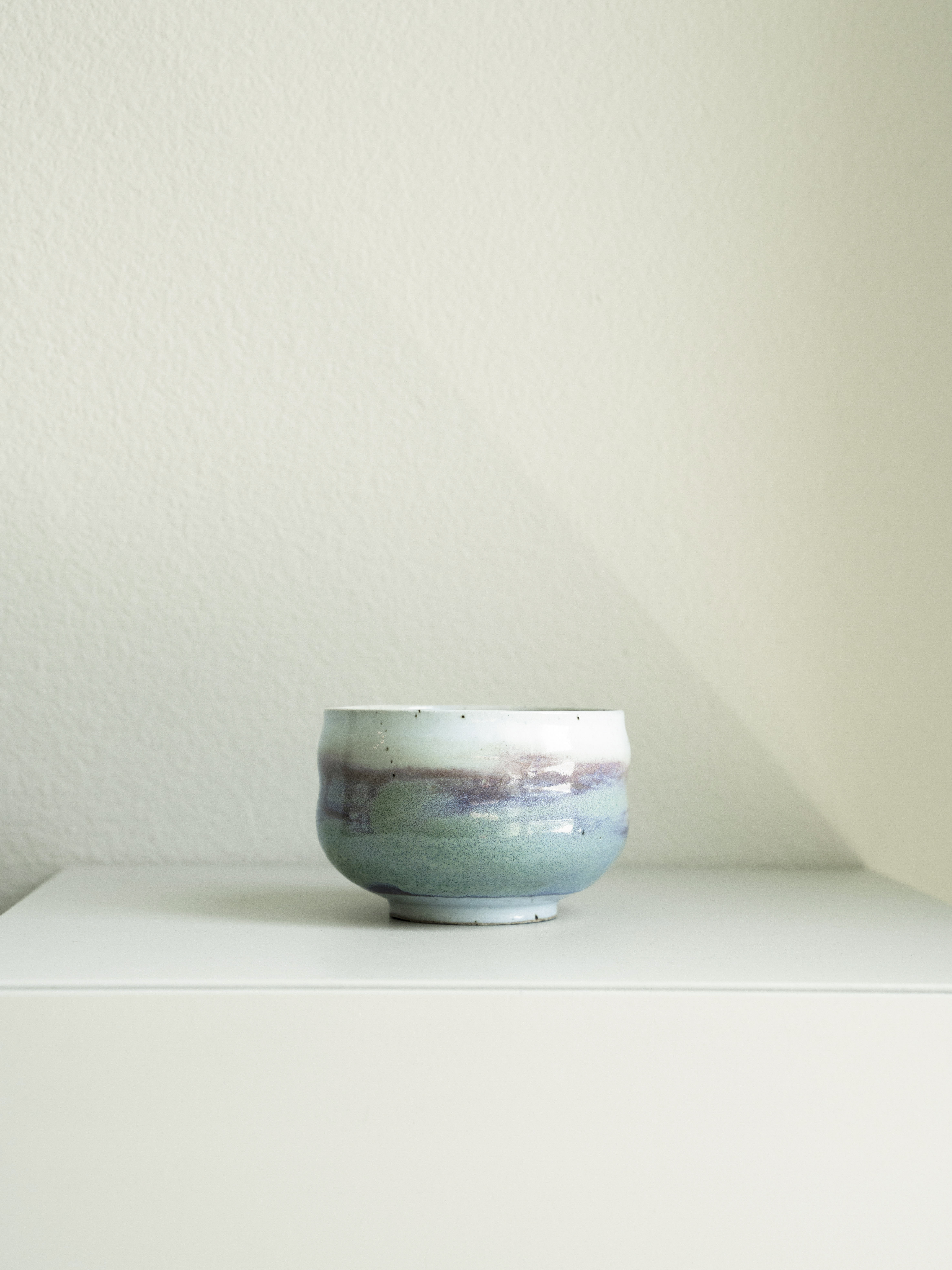 Blue-Green Glazed Matcha Bowl, detail 7