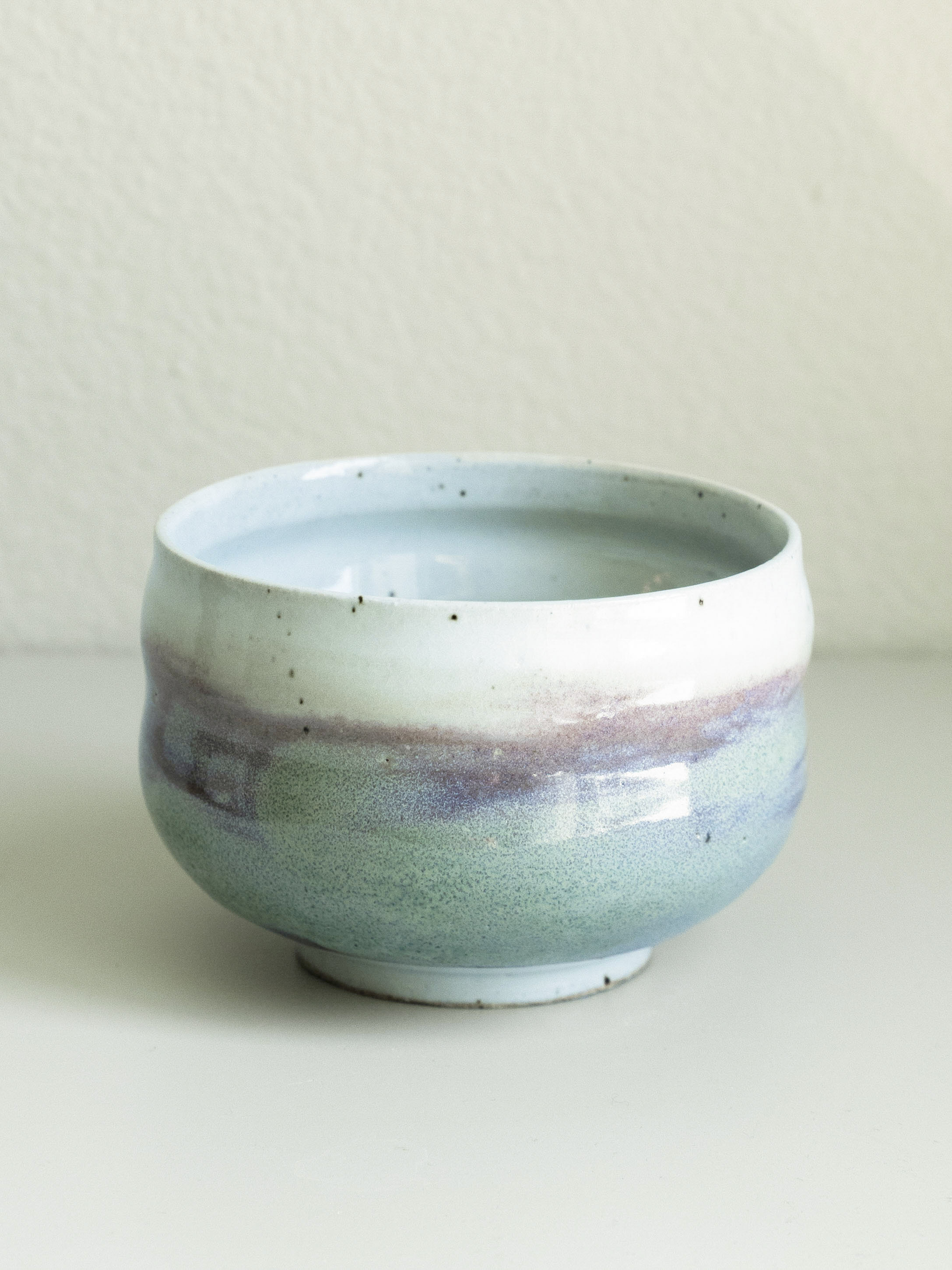 Blue-Green Glazed Matcha Bowl, detail 6