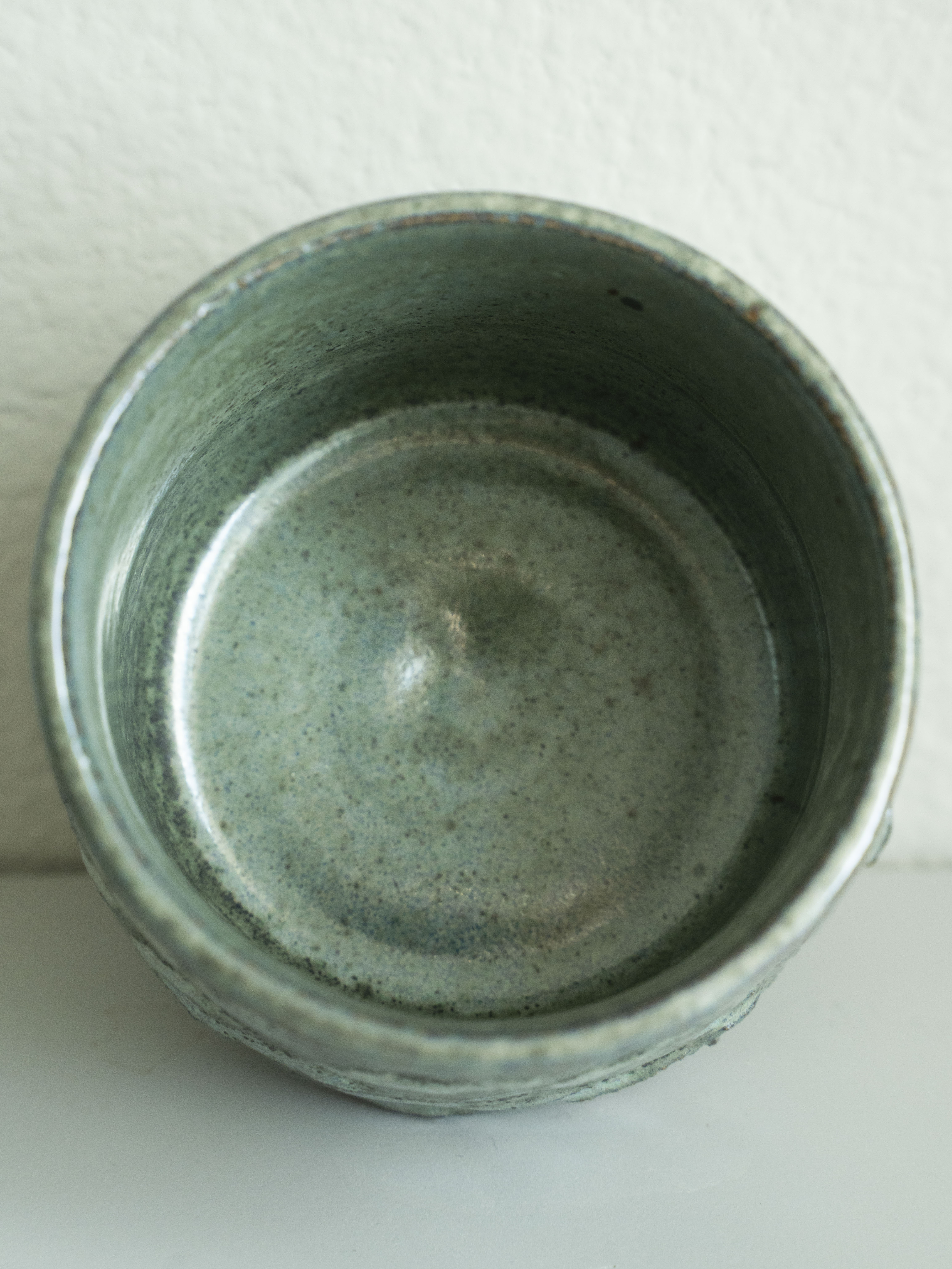 Celadon Carved Tea Cup, detail 6
