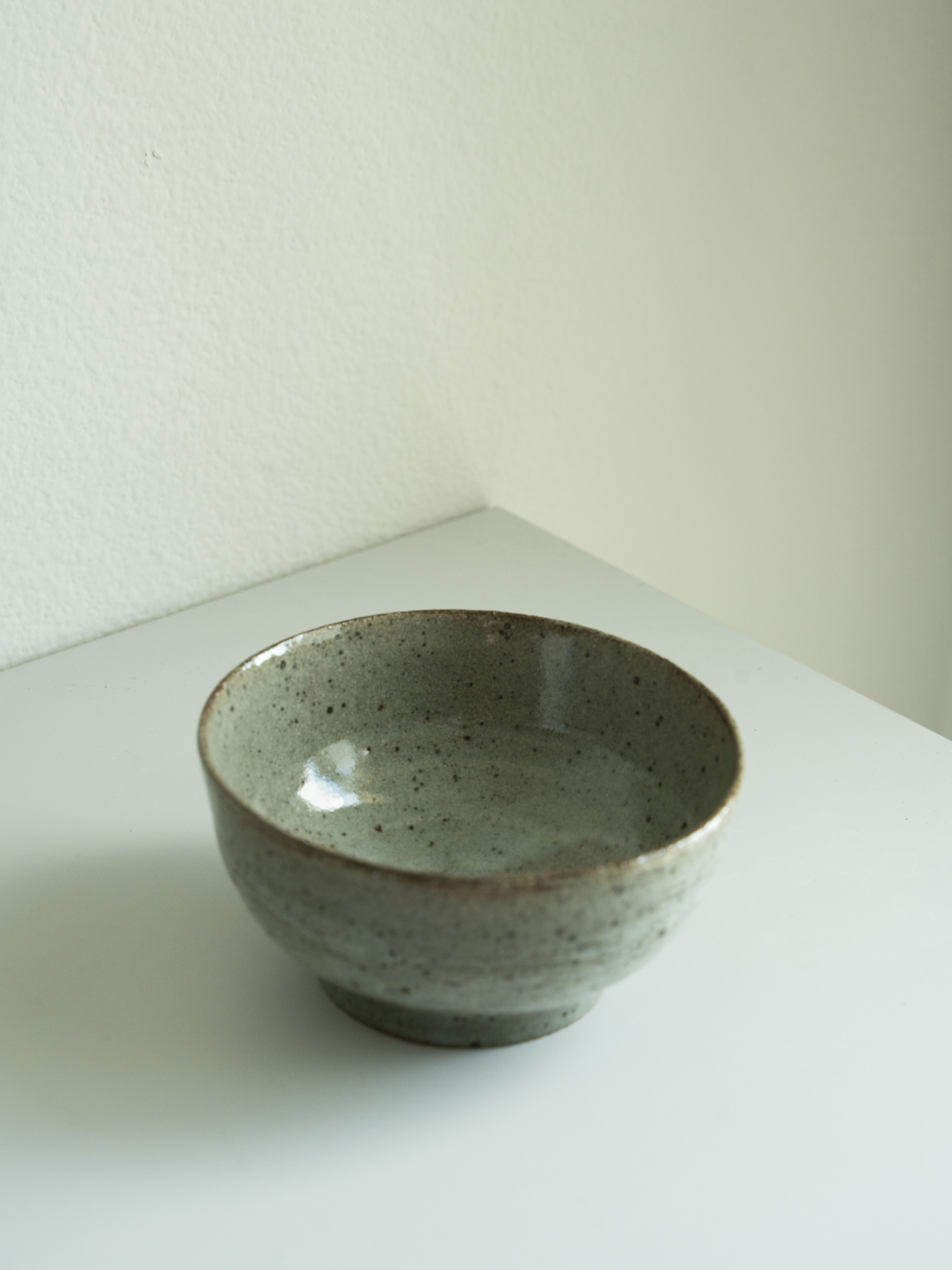 Grey-Green Glazed Vase, detail 2