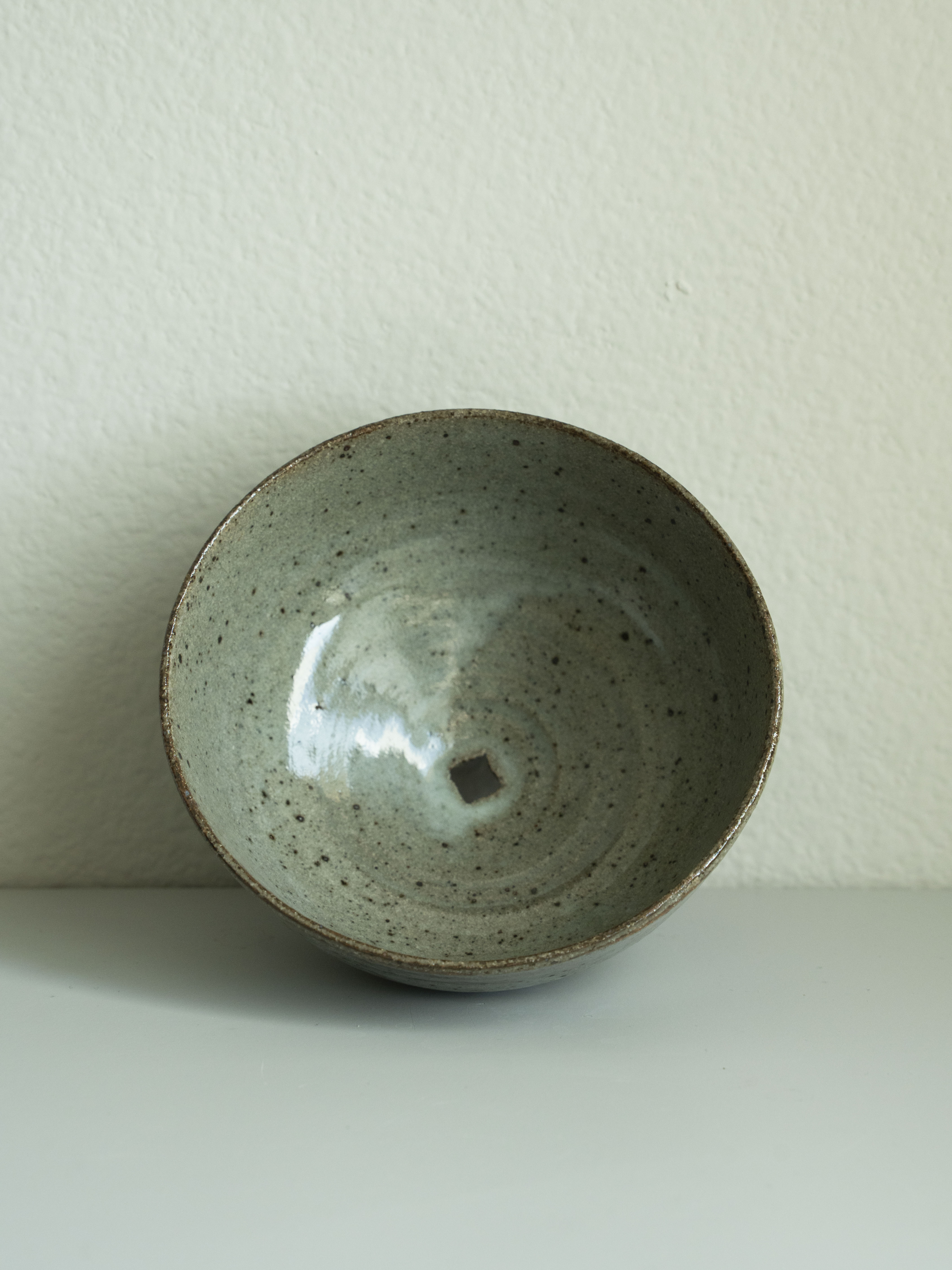 Grey-Green Glazed Vase, detail 4