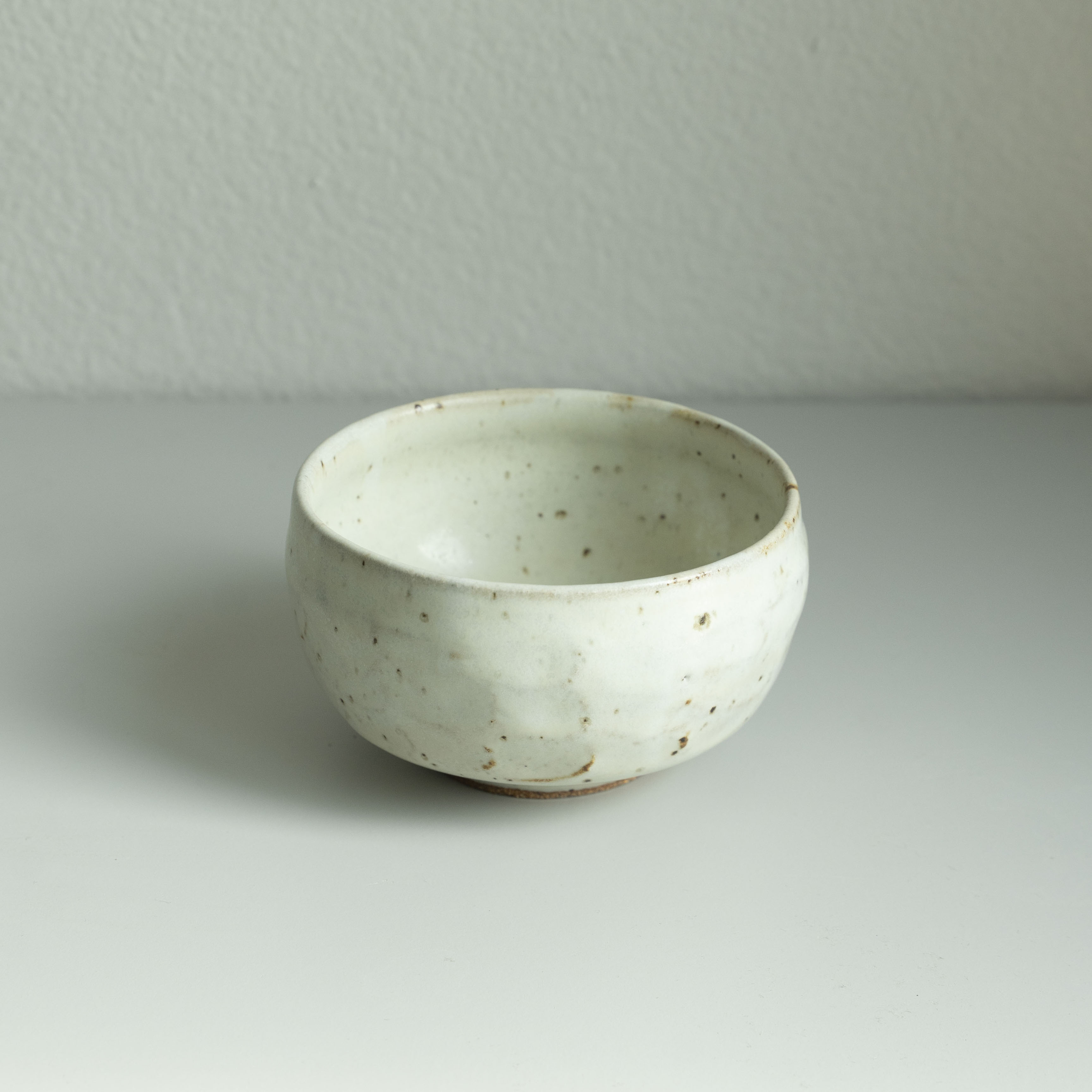 Speckled White Tea Bowl, detail 2