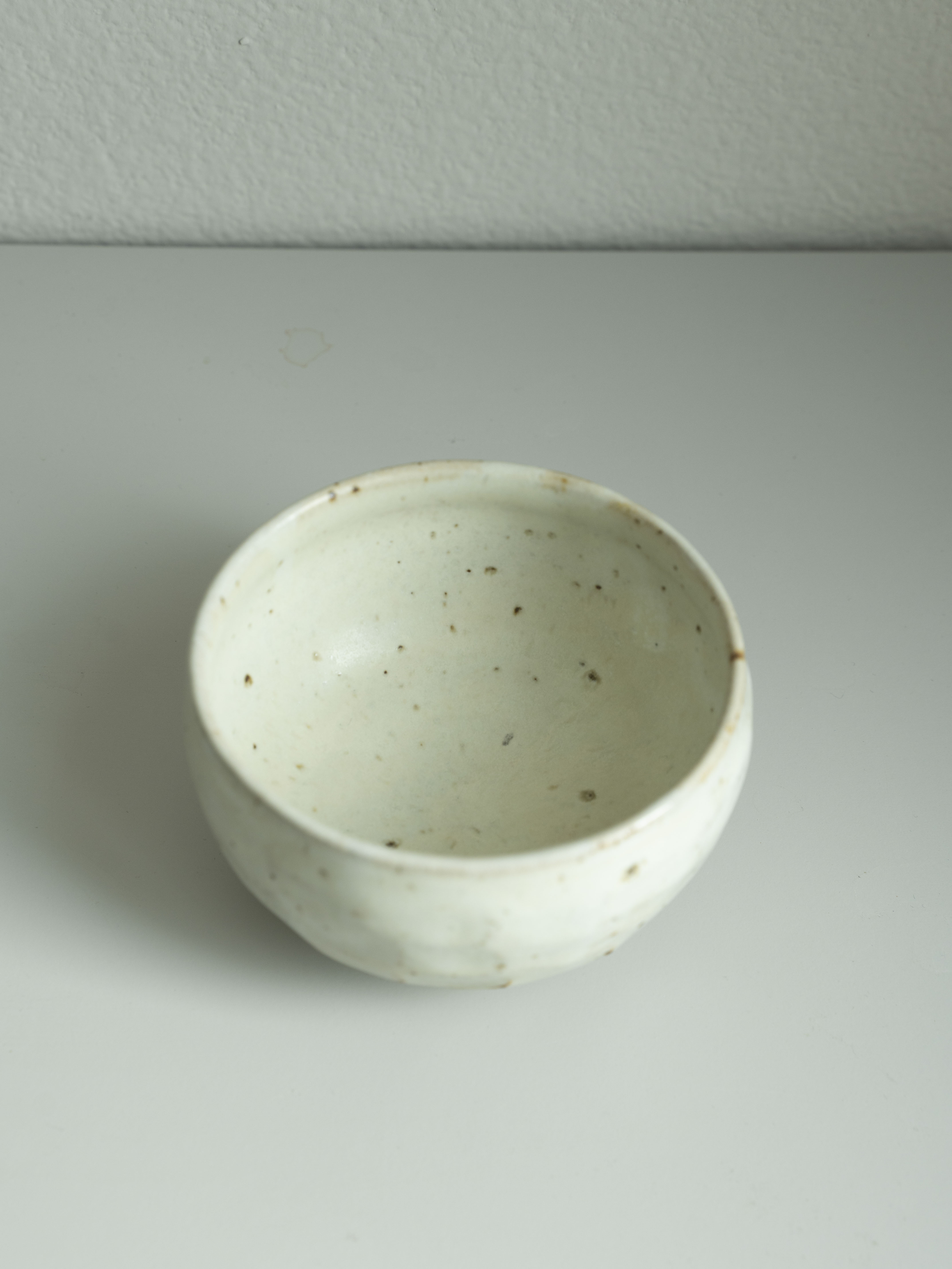 Speckled White Tea Bowl, detail 3
