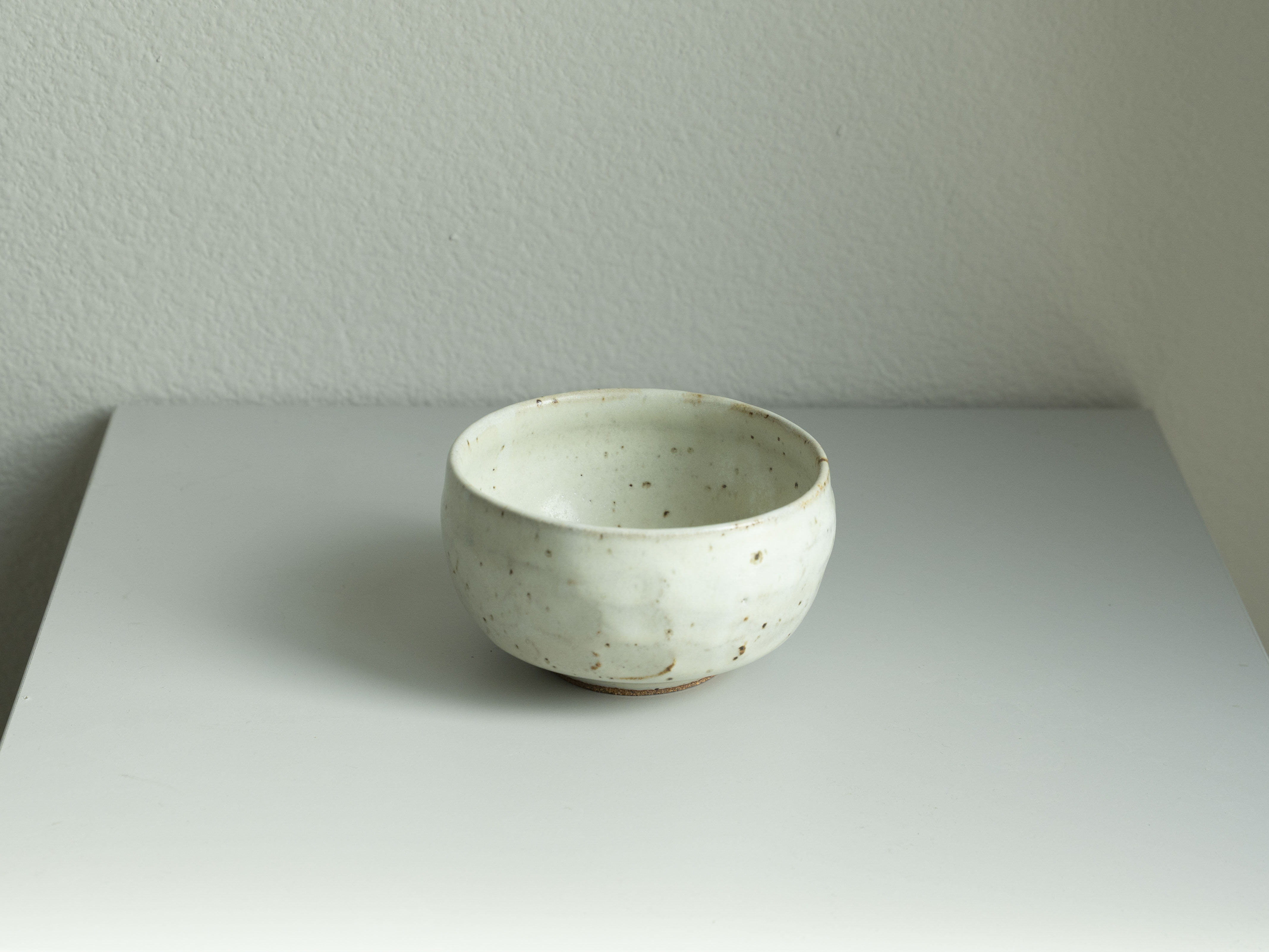 Speckled White Tea Bowl, detail 4