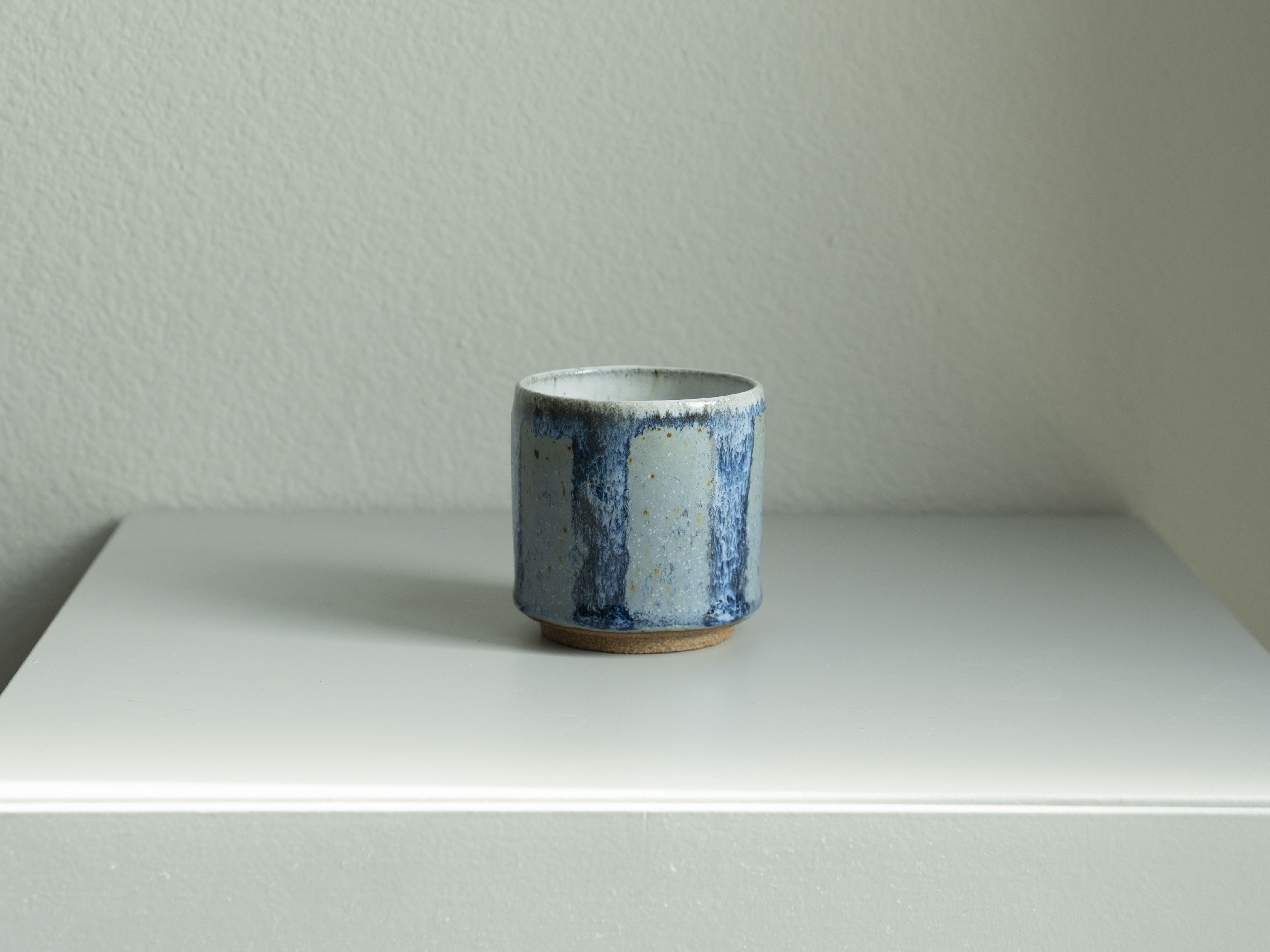 Blue Flow Glazed Tea Cup, main view
